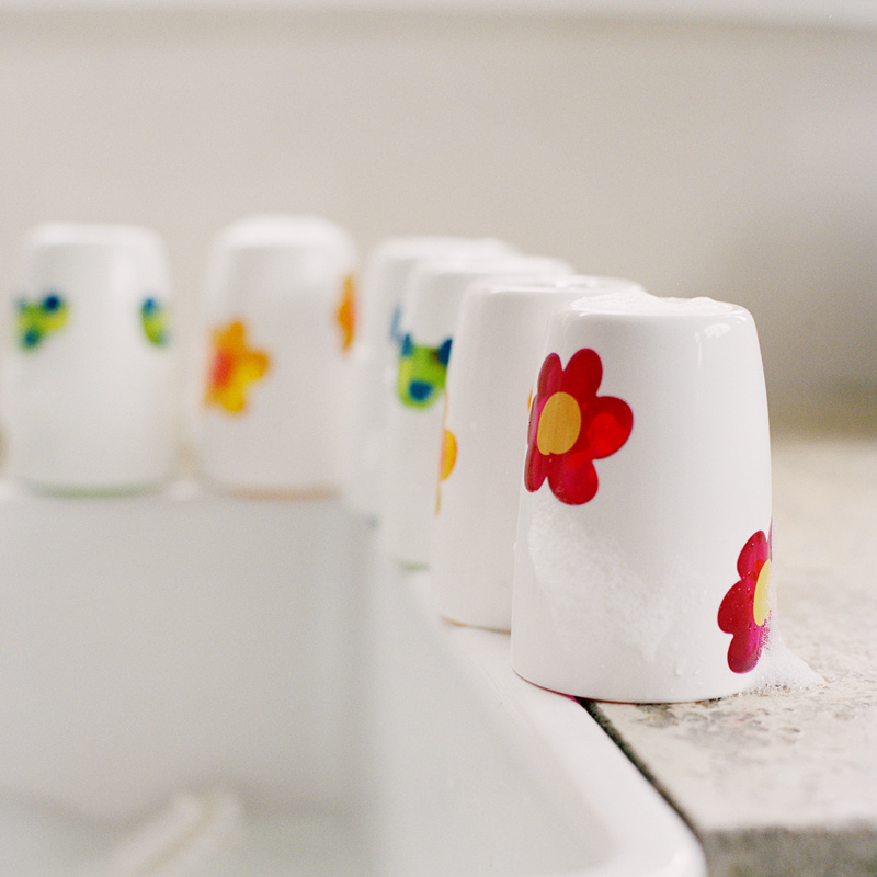 Kid's Toothbrush Holder - Blue Ship