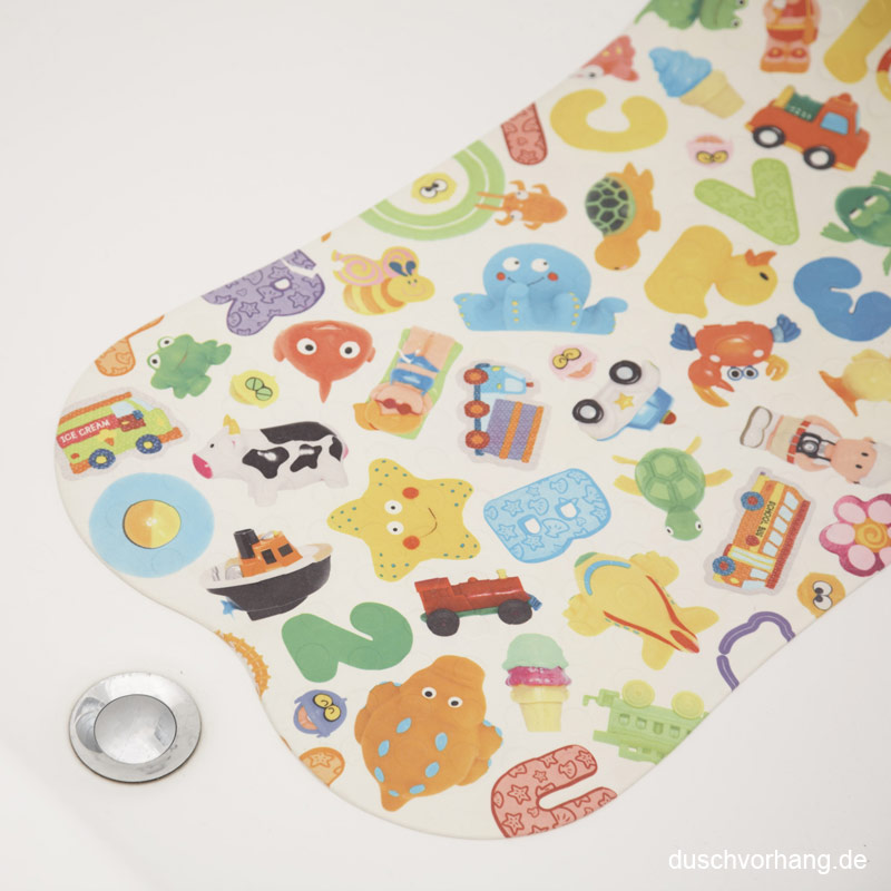 Non-Slip Rubber Bath & Shower Mat - 70x40cm - Toys Design Non-Slip Rubber Bath & Shower Mat - 70x40cm - Toys Design