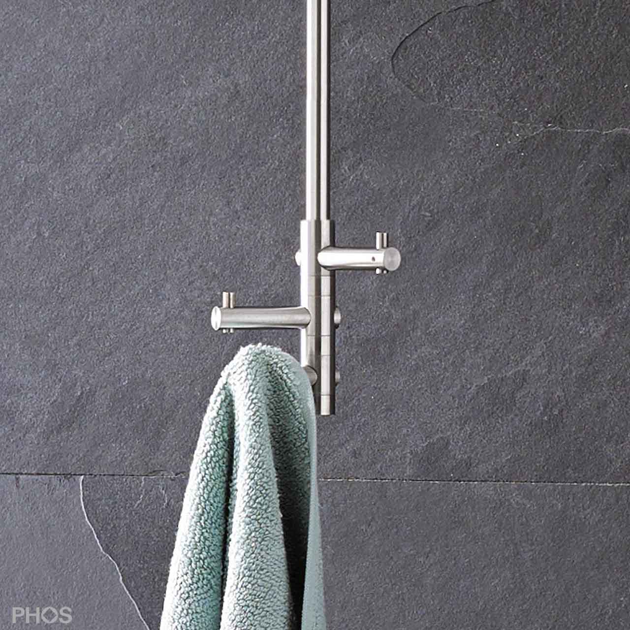 PHOS Handtuchhalter TAKE - Deckenmontage - Edelstahl PHOS Handtuchhalter TAKE - Deckenmontage - Edelstahl