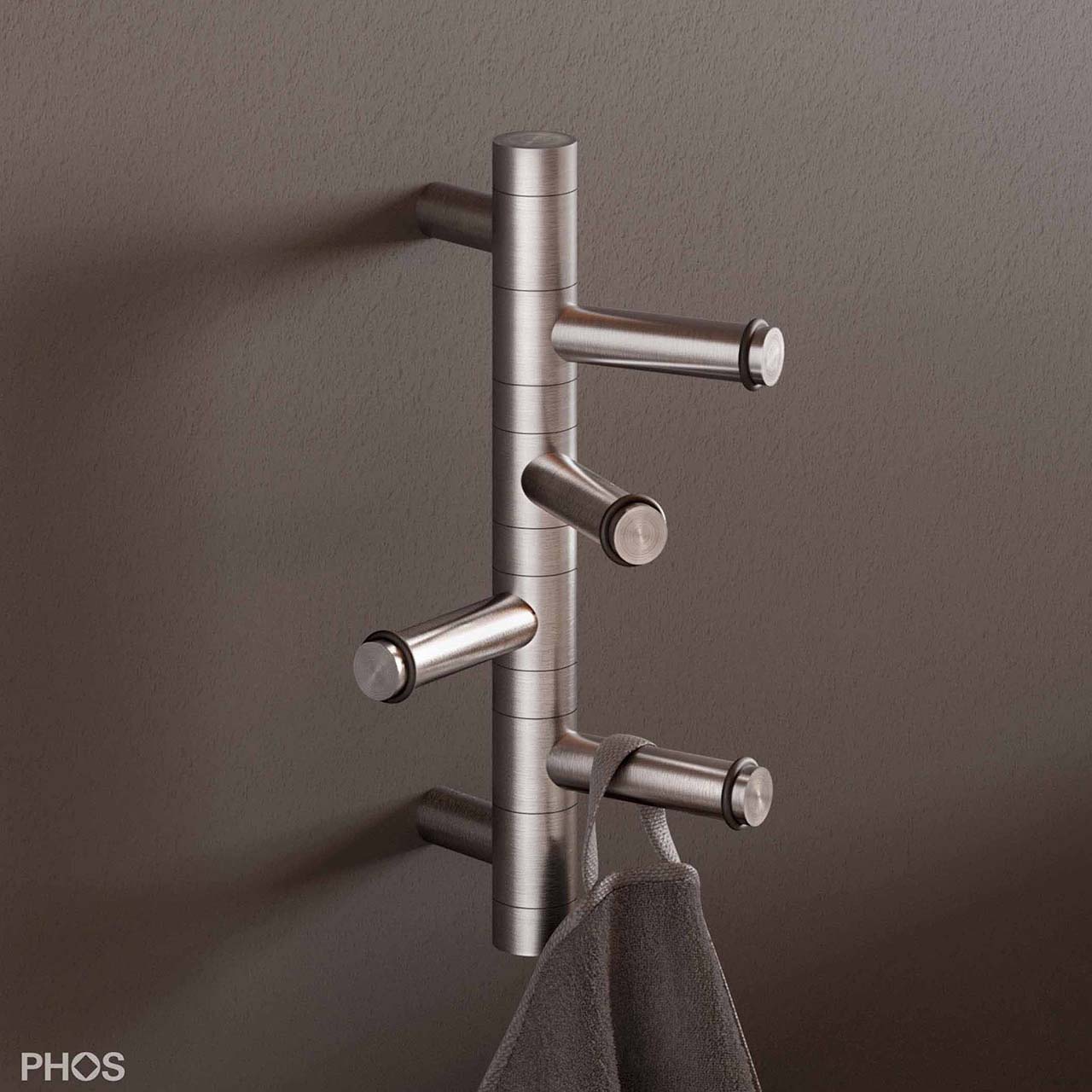 PHOS Handtuchhalter - drehbar - Edelstahl PHOS Handtuchhalter - drehbar - Edelstahl