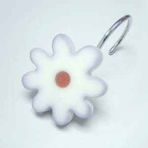 Shower Curtain Hook Daisy Shower Curtain Hook Daisy
