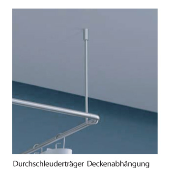 Shower Curtain Rail L Shape DSE 100 - Ceiling Mount - Stainless Steel Shower Curtain Rail L Shape DSE 100 - Ceiling Mount - Stainless Steel