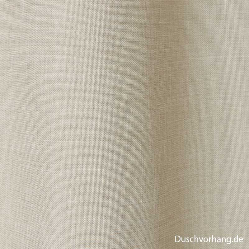 Textile shower curtain Beige 180x200 Textile shower curtain Beige 180x200