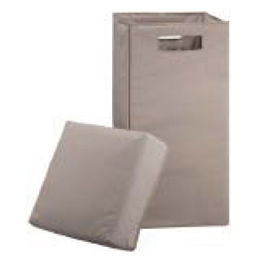 Laundry Hamper - with Lid & Handle - Cobblestone Brown - 30x30x60cm - Foldable Laundry Hamper - with Lid & Handle - Cobblestone Brown - 30x30x60cm - Foldable