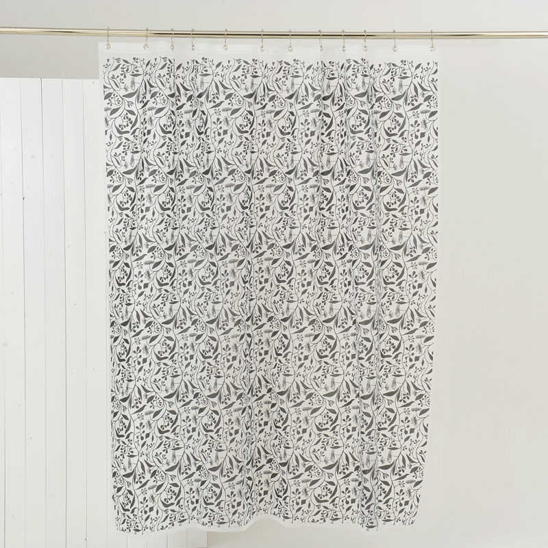 Eco-Plastic Shower Curtain 180x200 Water Flower Eco-Plastic Shower Curtain 180x200 Water Flower
