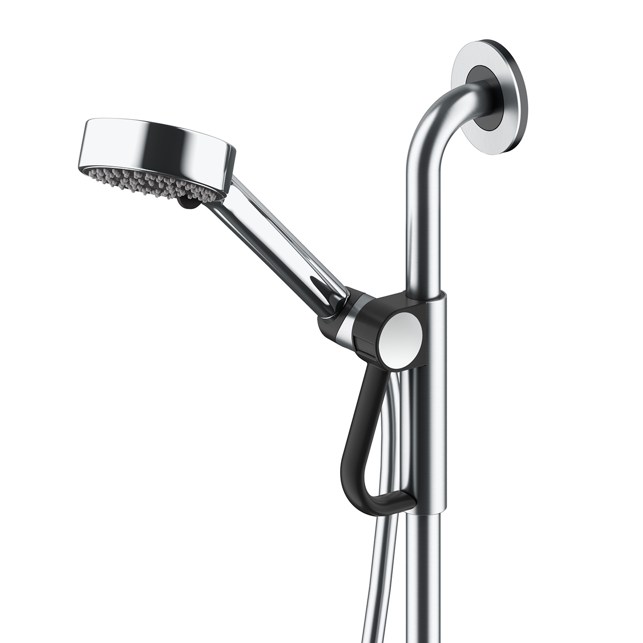 Brausestange mit Duschkopf Halter - Haltegriff Kombi - ErgoSystem E300 Brausestange mit Duschkopf Halter - Haltegriff Kombi - ErgoSystem E300