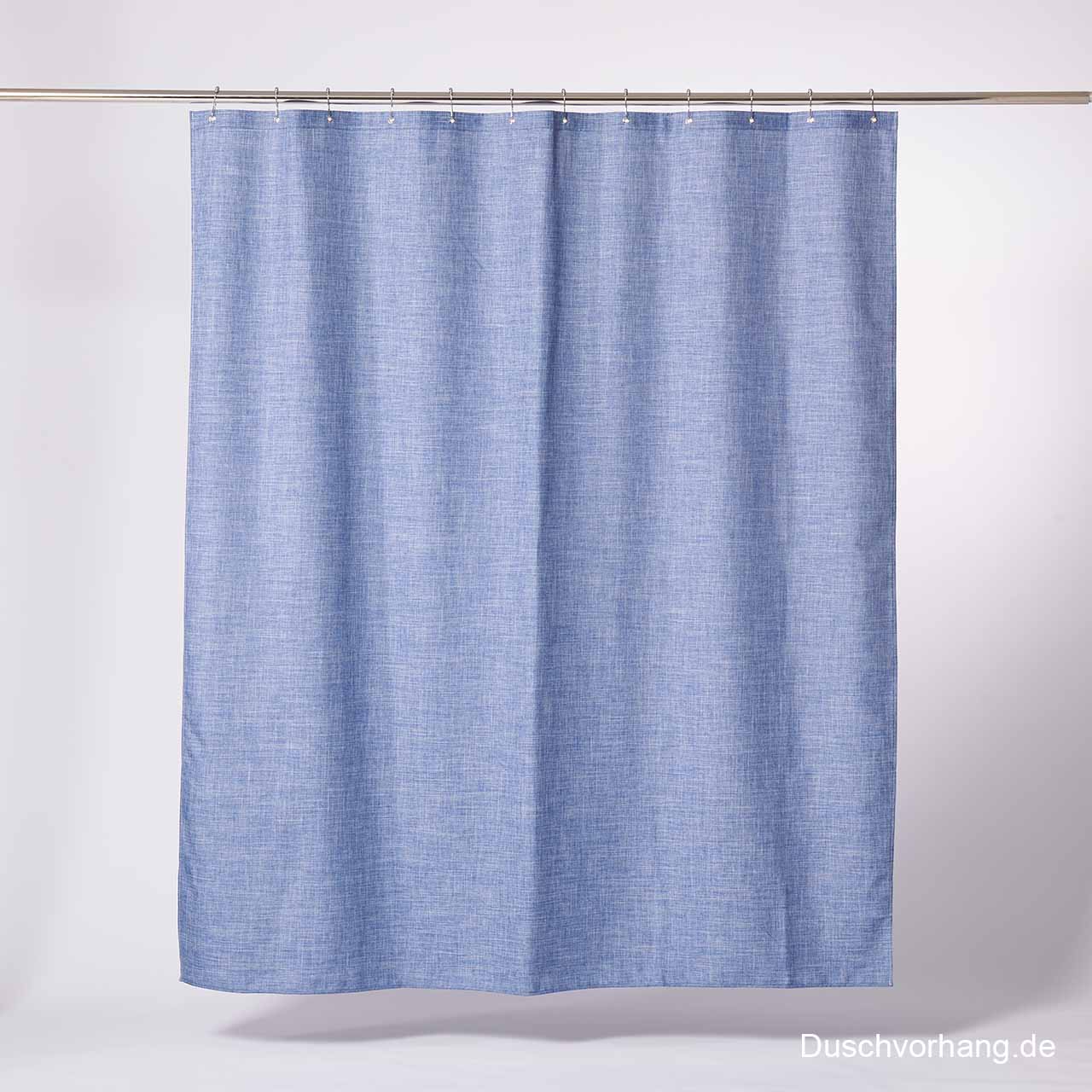 Textile Shower Curtain 180x200 Blue Textile Shower Curtain 180x200 Blue