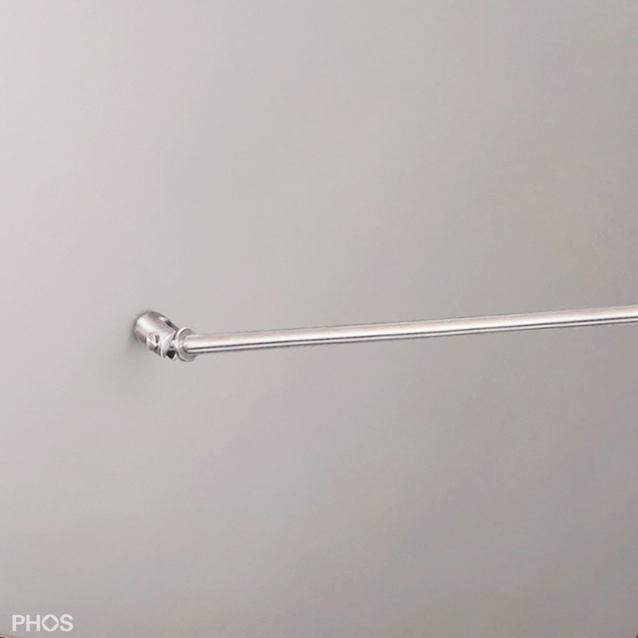 Shower Curtain Rod - straight with sloped angle Shower Curtain Rod - straight with sloped angle