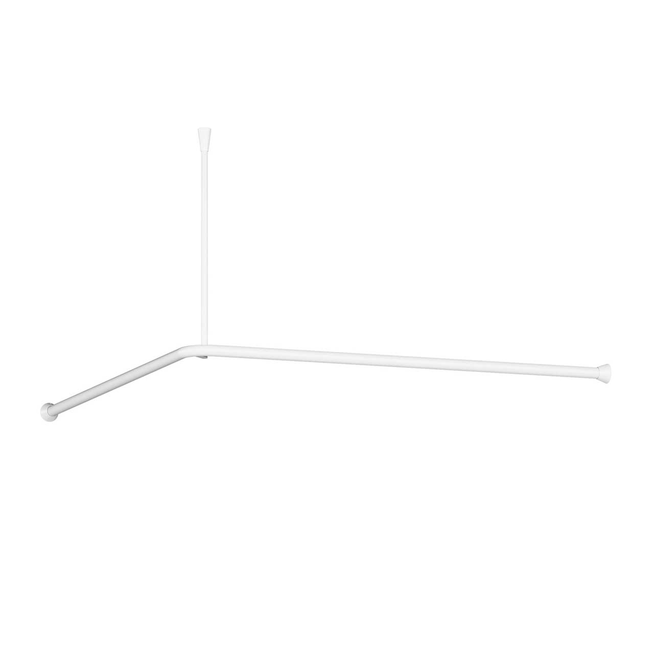 Design Shower Curtain Rail L Shape - Ceiling Mount - A100 Design Shower Curtain Rail L Shape - Ceiling Mount - A100