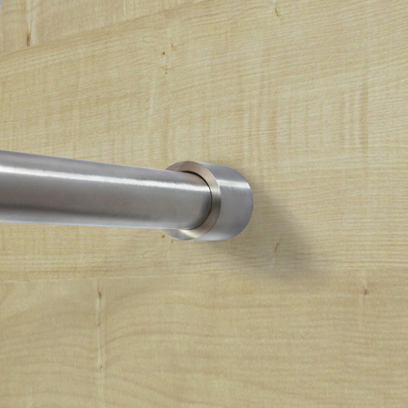 Shower Curtain Bar DSRN - Dia 20 mm - Wall Mount - Stainless Steel Shower Curtain Bar DSRN - Dia 20 mm - Wall Mount - Stainless Steel