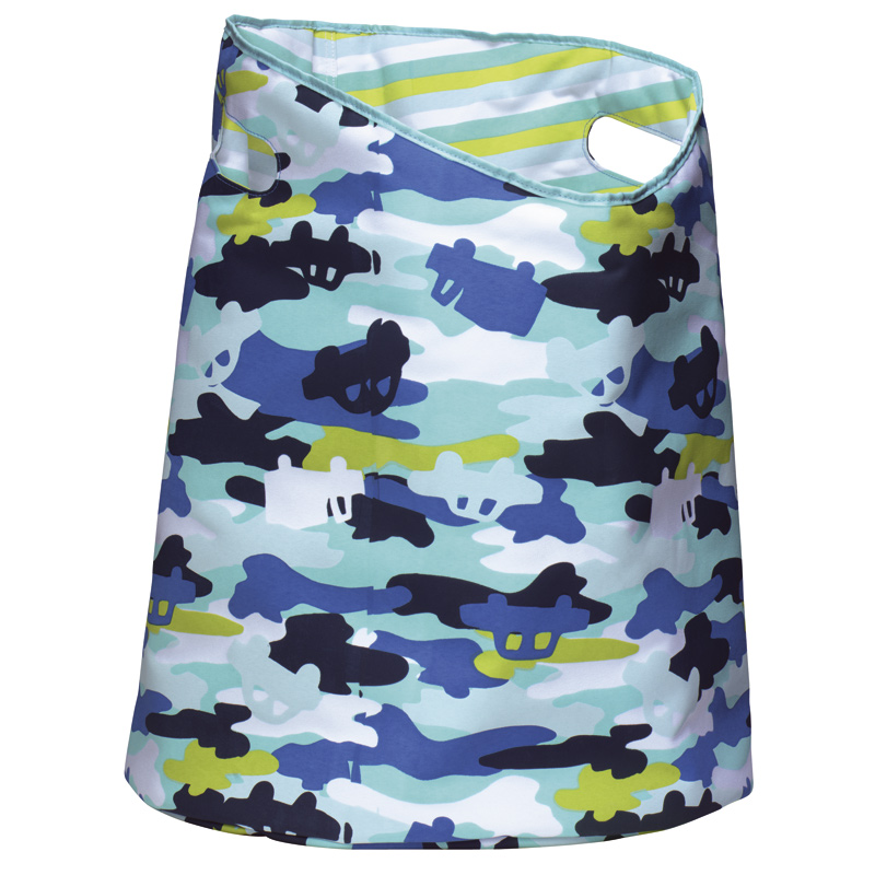 Laundry Basket Round - Camouflage - 50x40cm - Collapsible Laundry Basket Round - Camouflage - 50x40cm - Collapsible