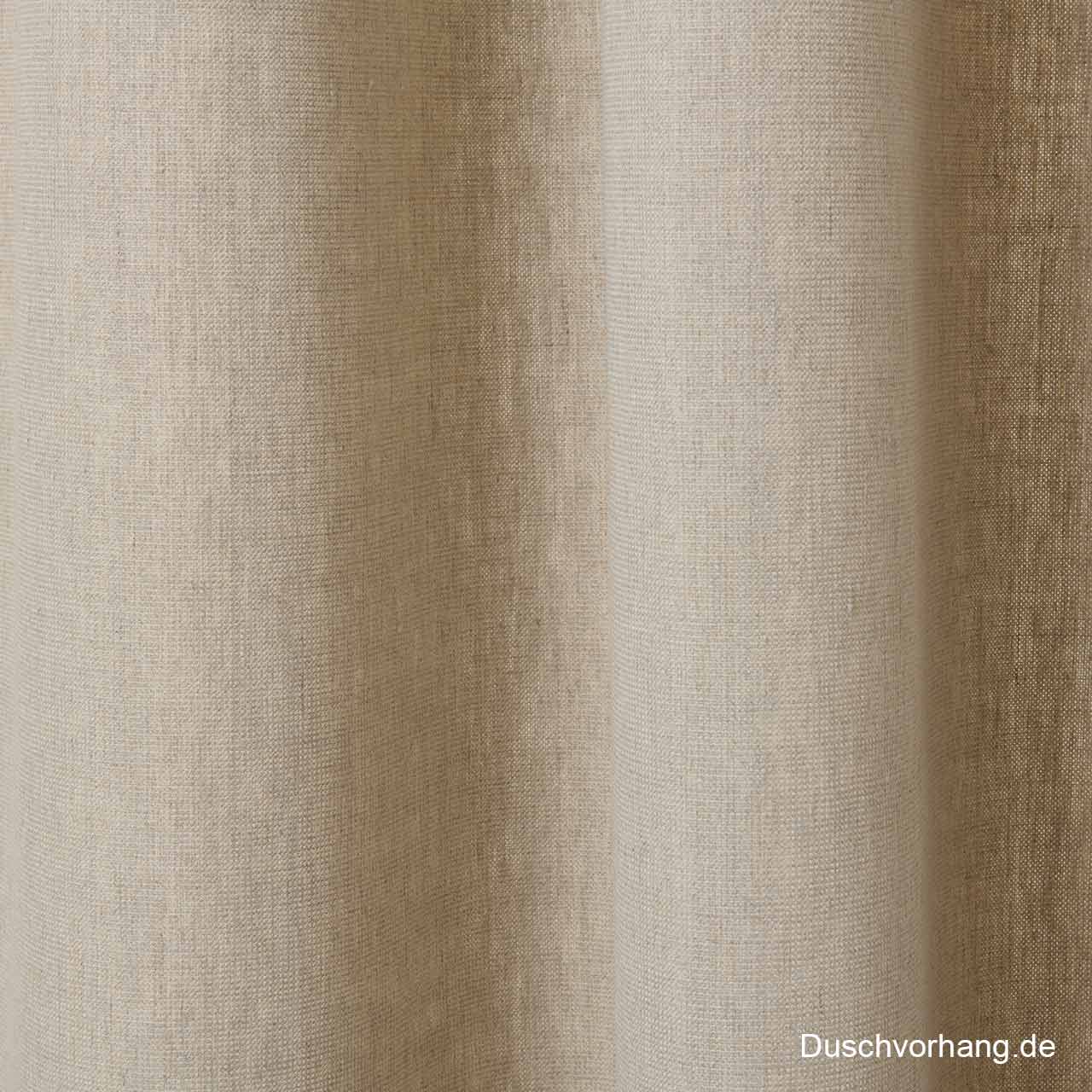 Shower curtain linen fabric