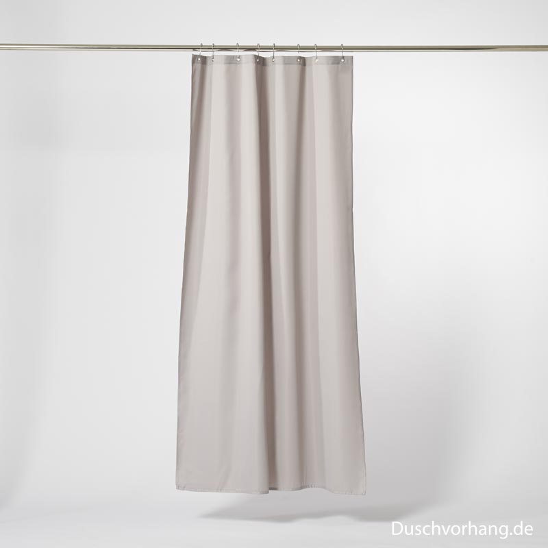 Textile Shower Curtain Grey Trevira CS - Various Sizes - Textile Shower Curtain Grey Trevira CS - Various Sizes -