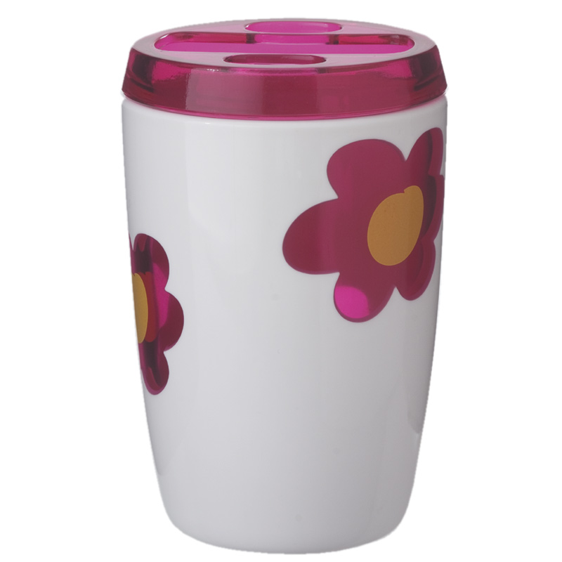 Kid's Toothbrush Holder - Spring Pink Kid's Toothbrush Holder - Spring Pink
