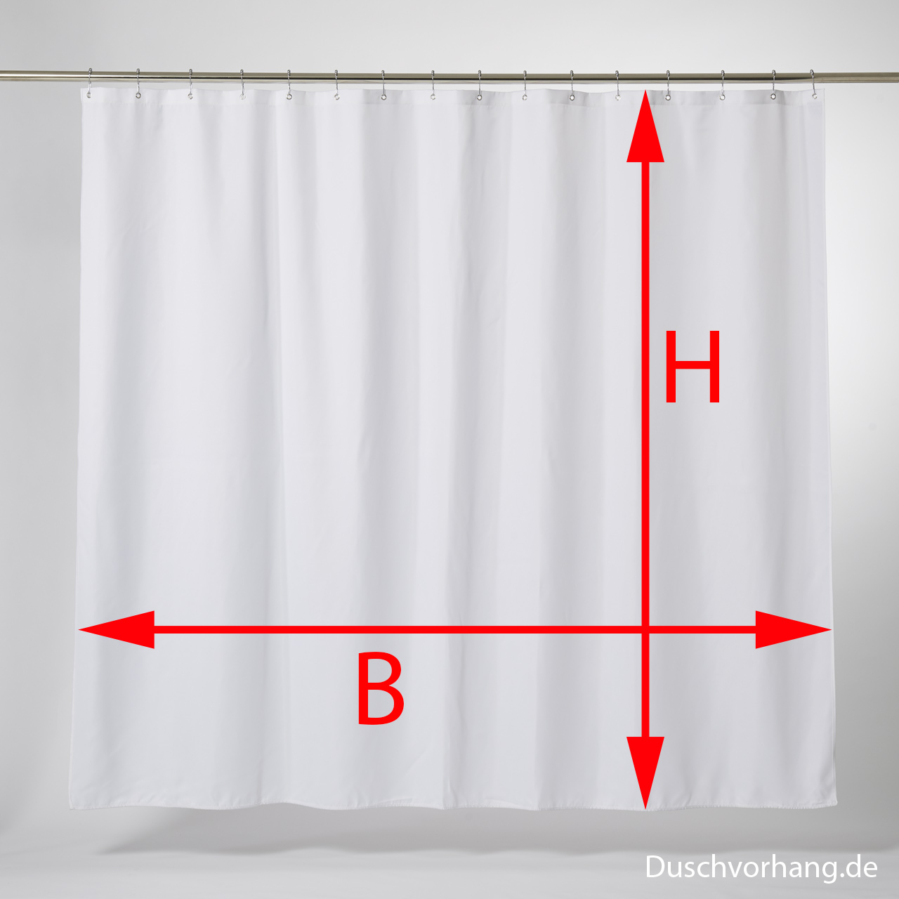 Customised shower curtain made to measure