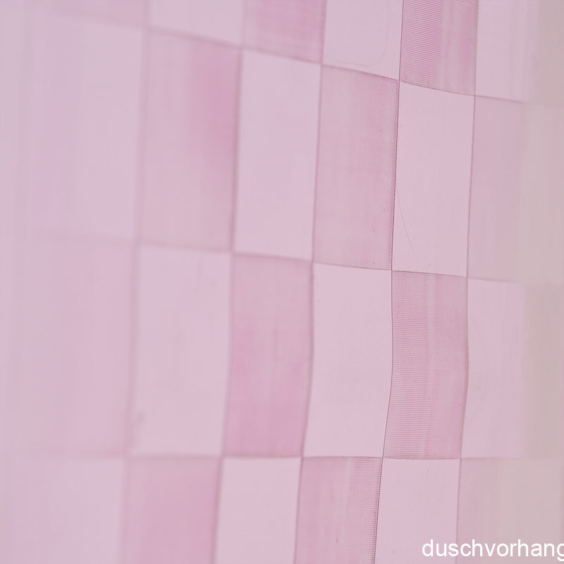 Plastic Shower Curtain 180x180 Chex Pink Plastic Shower Curtain 180x180 Chex Pink