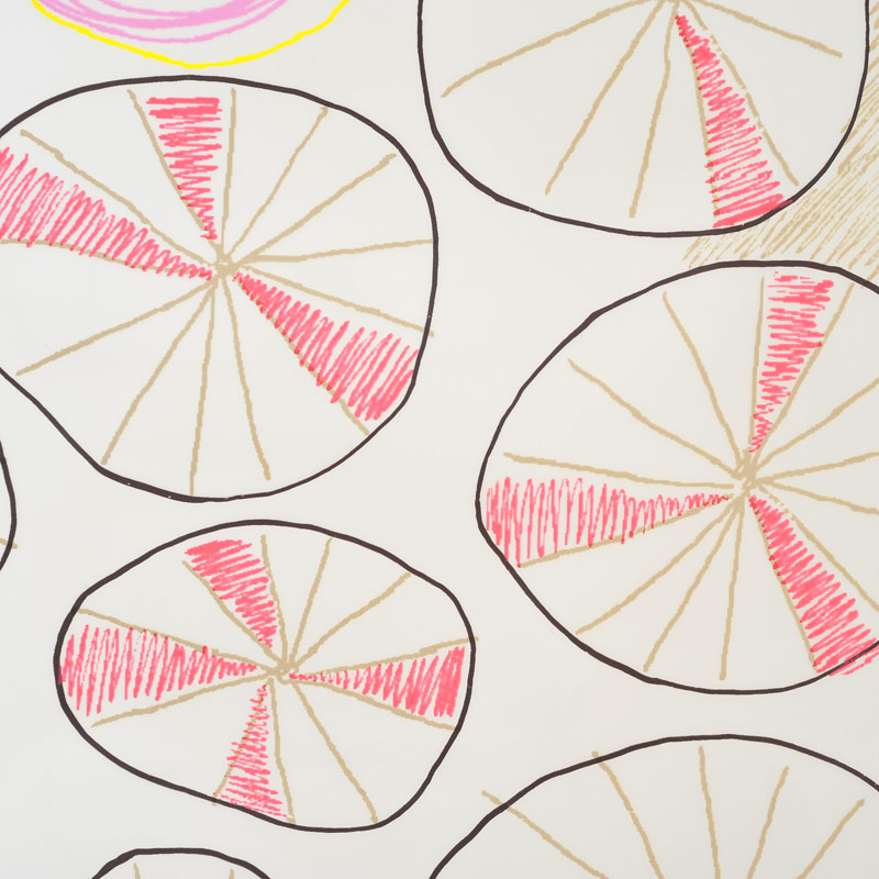 Eco-Plastic Shower Curtain 180x200 Sjaak Red Eco-Plastic Shower Curtain 180x200 Sjaak Red