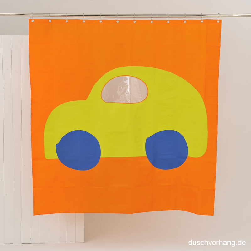 Eco-Plastic Shower Curtain 180x180 Traffic