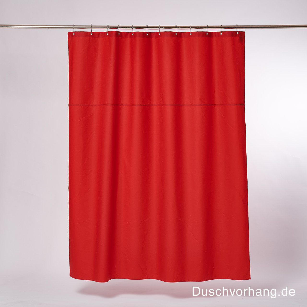 Duwax Textile Eco Friendly Shower Curtain Red Duwax Textile Eco Friendly Shower Curtain Red