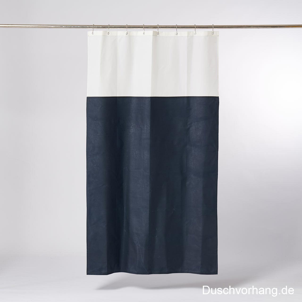 Duwax Textile Eco Friendly Shower Curtain Blue I Nature