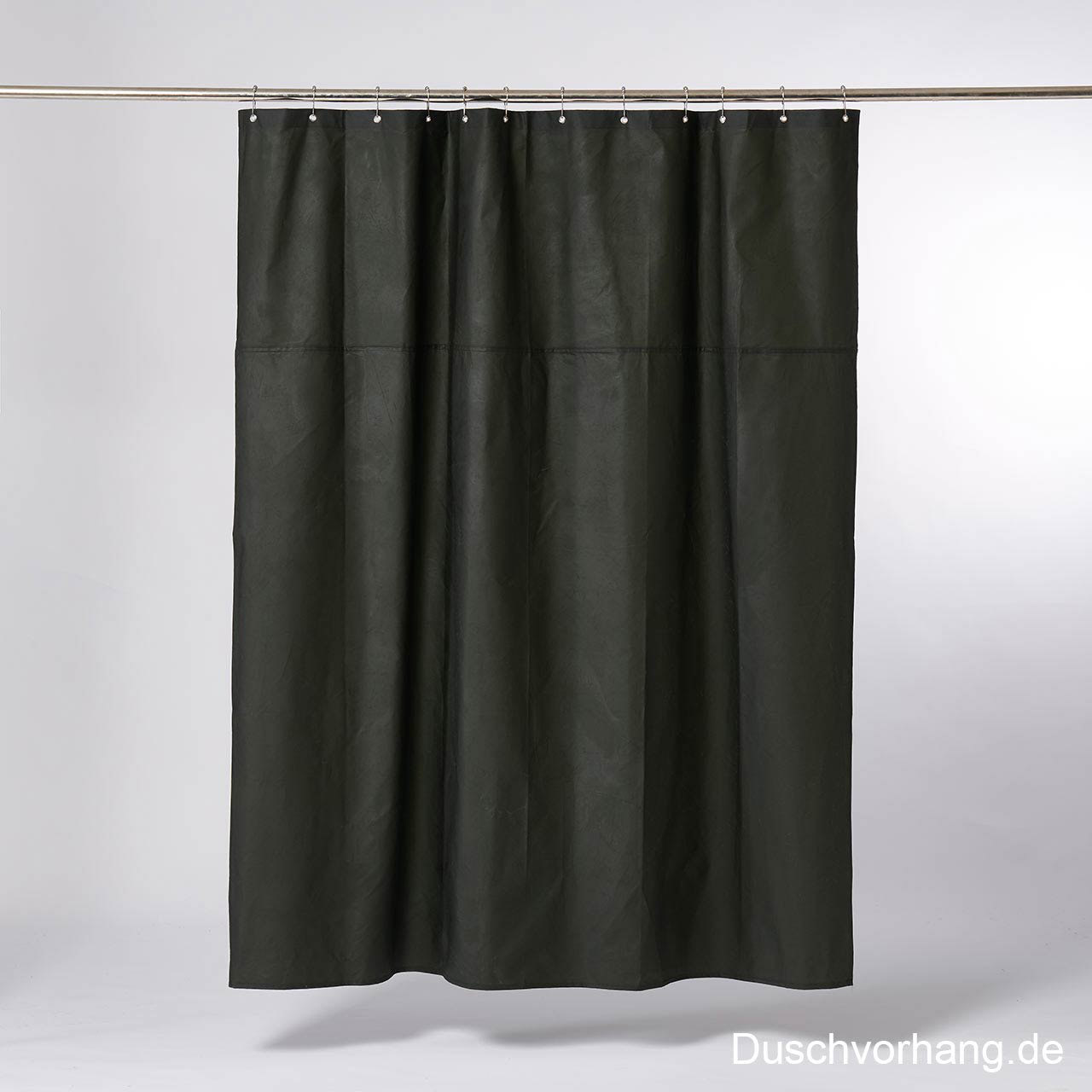 Duwax Textile Eco Friendly Shower Curtain Dark Green Duwax Textile Eco Friendly Shower Curtain Dark Green