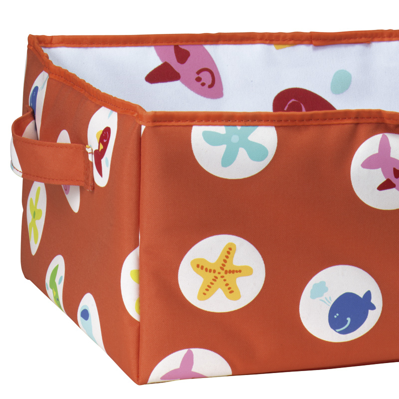 Aufbewahrungsbox 35x25x15cm Orange Fish L Aufbewahrungsbox 35x25x15cm Orange Fish L