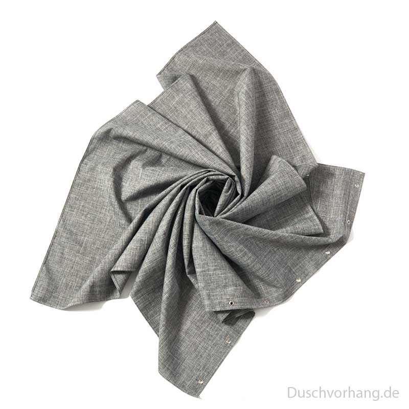 Textile Shower Curtain 180x200 Grey Graphite Textile Shower Curtain 180x200 Grey Graphite