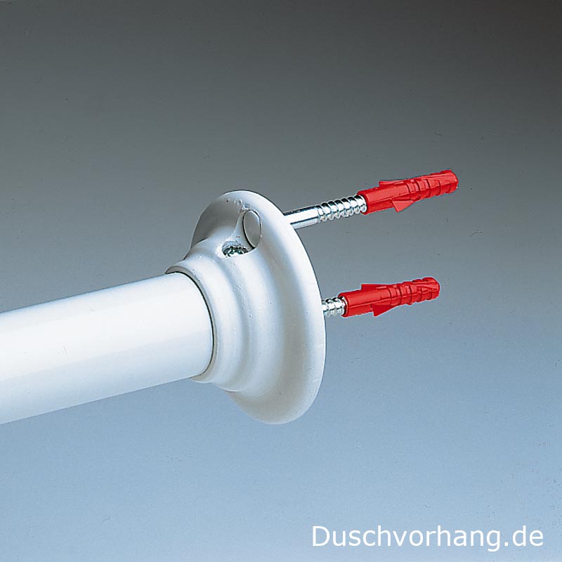 Universal Shower Curtain Rail - Aluminium Universal Shower Curtain Rail - Aluminium