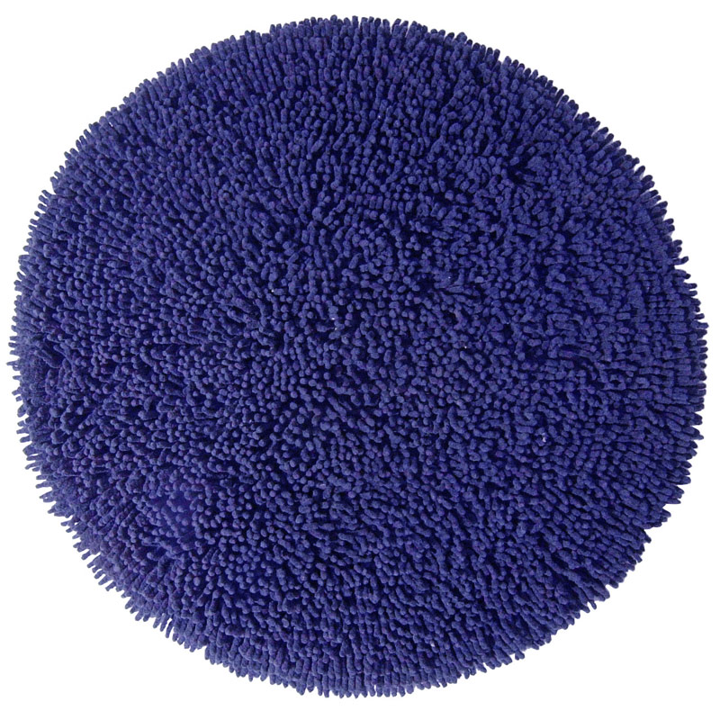 Round Bathroom Carpet - Royal Blue Round Bathroom Carpet - Royal Blue