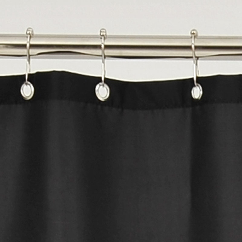 Mette Ditmer Textile Shower Curtain 150x200 Black Multi Stripes 