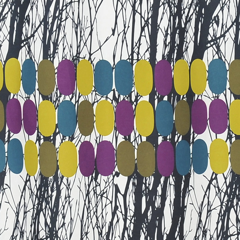 Textile Shower Curtain Blackwoods 150x200 Mette Ditmer  Textile Shower Curtain Blackwoods 150x200 Mette Ditmer