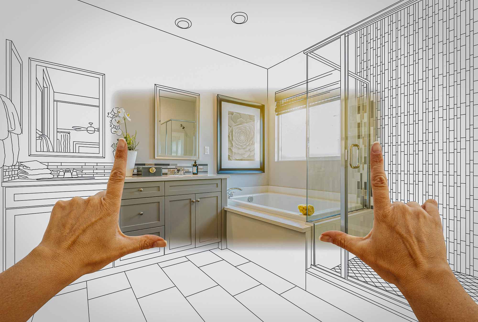 Massanfertigung Duschvorhang und Duschvorhangstangen Massanfertigung Duschvorhang und Duschvorhangstangen