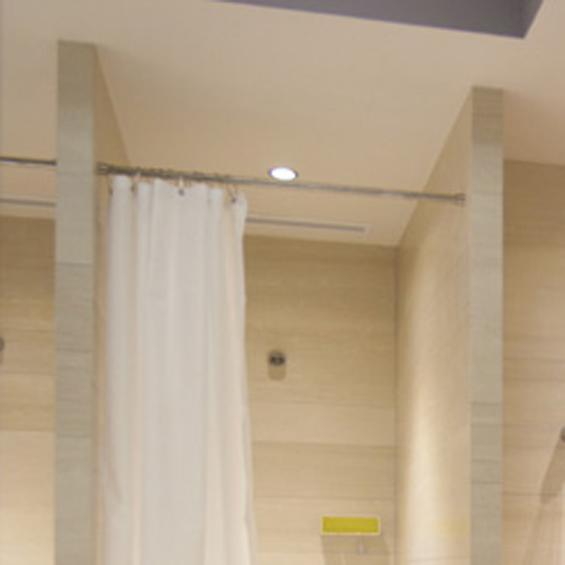 Shower Curtain Bar DSN - Dia 12 mm - Wall Mount - Stainless Steel Shower Curtain Bar DSN - Dia 12 mm - Wall Mount - Stainless Steel