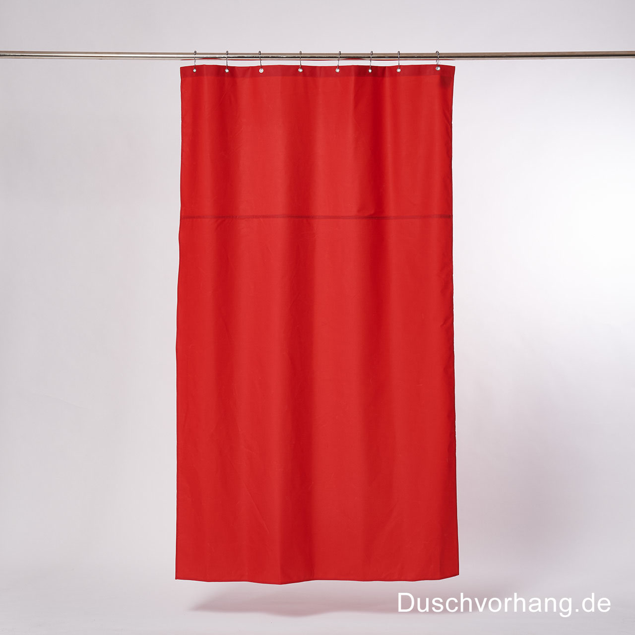 Duwax Textile Eco Friendly Shower Curtain Red Duwax Textile Eco Friendly Shower Curtain Red