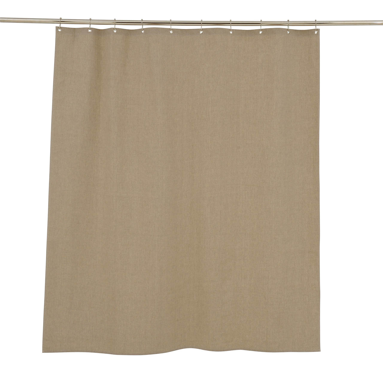 Textile Shower Curtain 180x200 Linen