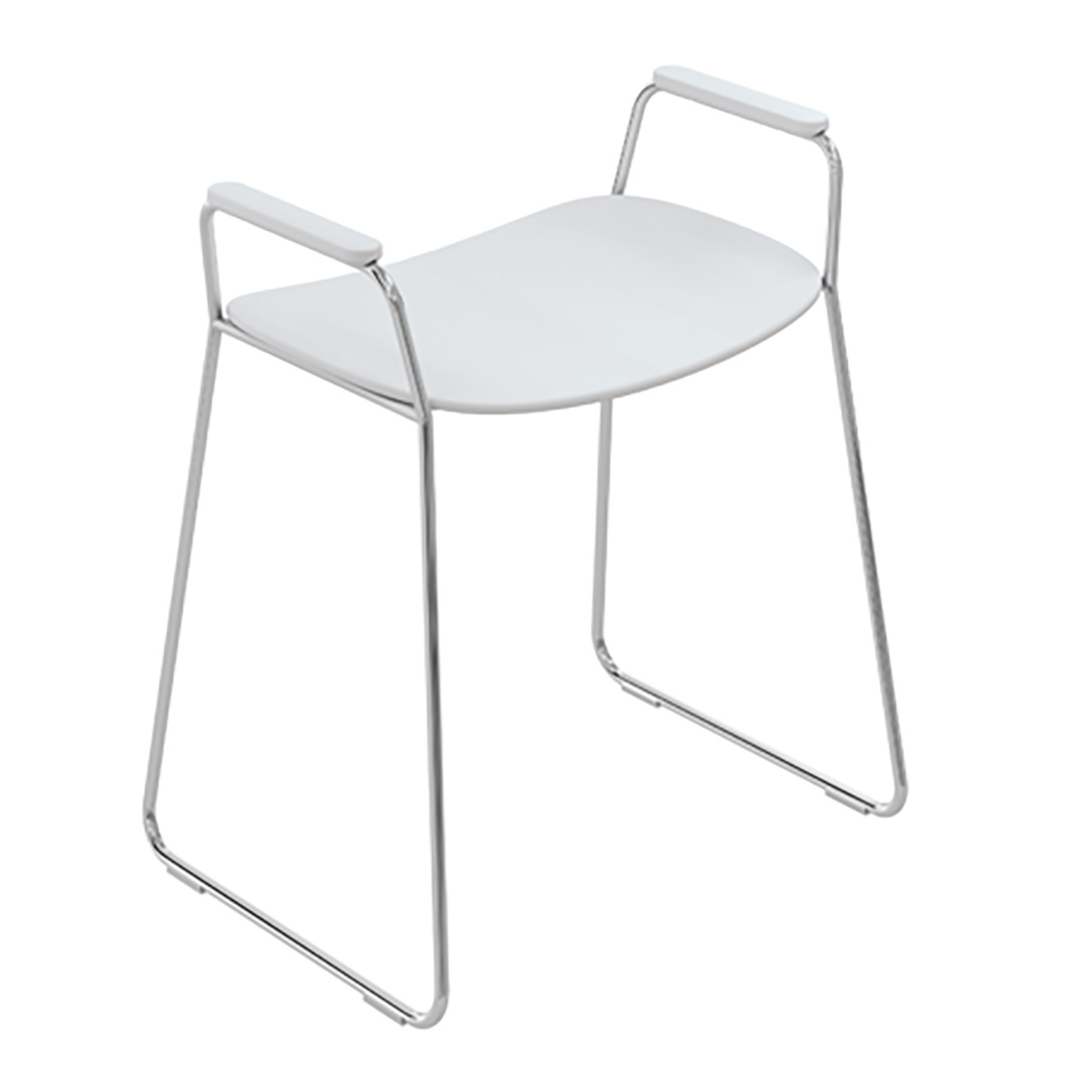 Duschhocker - Leicht - mit Stützgriffen - HEWI Duschhocker - Leicht - mit Stützgriffen - HEWI