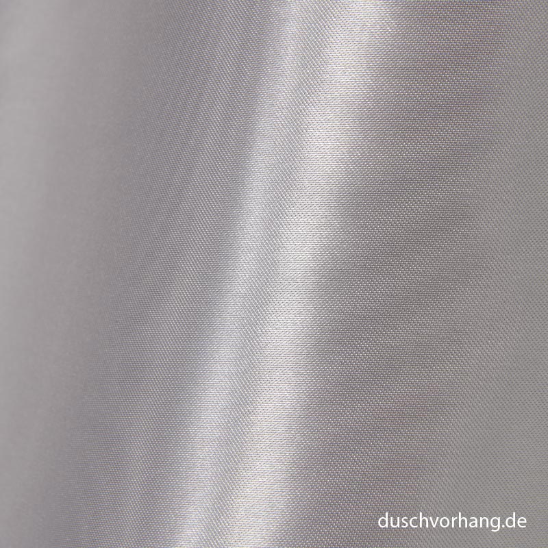 Textile Shower Curtain 180x200 Satin Silver