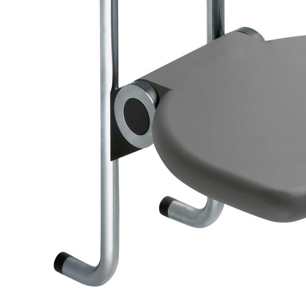 Duschklappsitz als Duschstuhl - mit Rückenlehne und Armlehne - ErgoSystem E300 Duschklappsitz als Duschstuhl - mit Rückenlehne und Armlehne - ErgoSystem E300