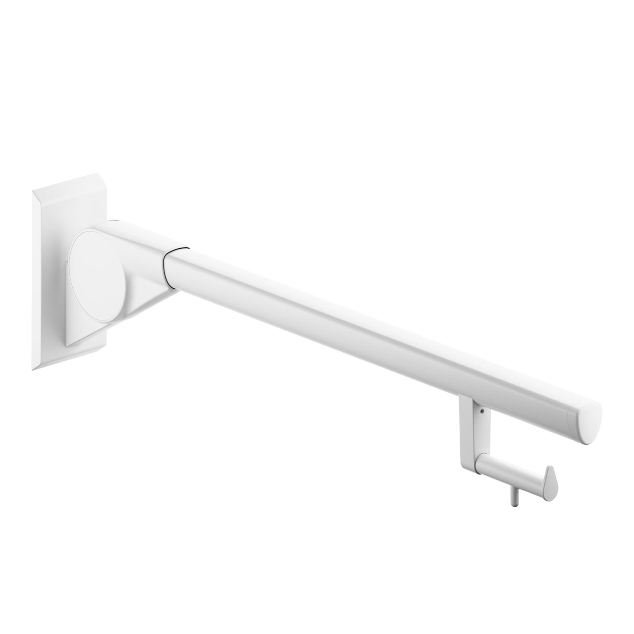 Design Toilet & WC Handle - Foldable - with Toilet Paper Roll Holder - A100 Design Toilet & WC Handle - Foldable - with Toilet Paper Roll Holder - A100