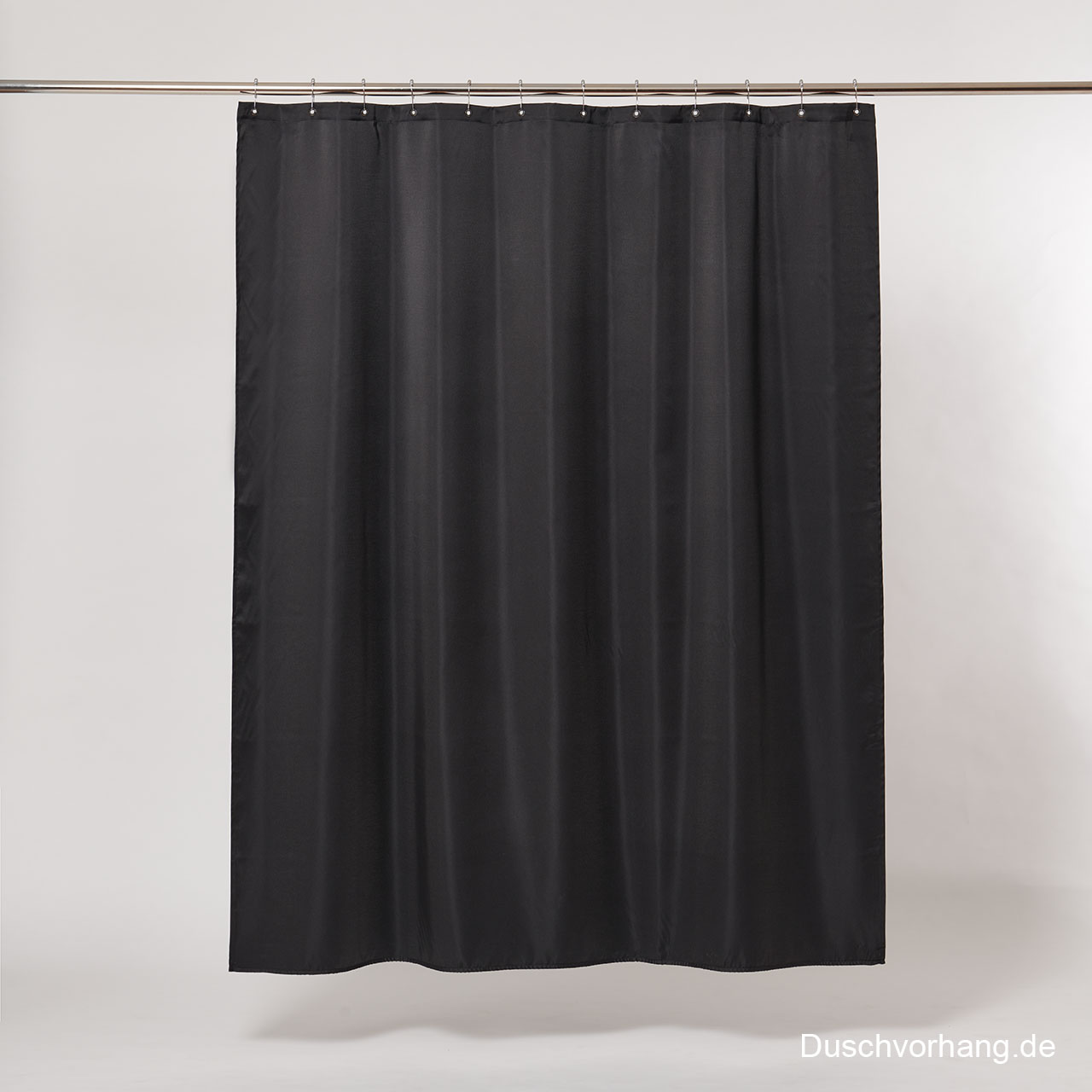 Textile Shower Curtain Black Fabric Textile Shower Curtain Black Fabric