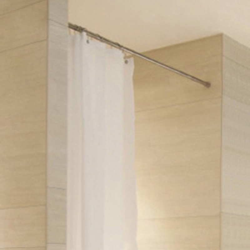 Shower Curtain Bar DSRN - Dia 20 mm - Wall Mount - Stainless Steel Shower Curtain Bar DSRN - Dia 20 mm - Wall Mount - Stainless Steel