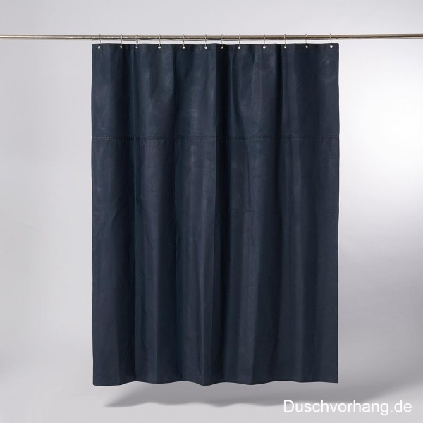 Duwax Textile Eco Friendly Shower Curtain Blue
